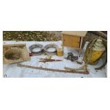 Farmall truck rims cross cut saws & more.