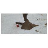 Horse drawn  one bottom plow.