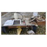 SPRAYER, WOOD PADDLE, DOUBLE BIT AXE, ETC