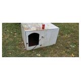 Dog Box with aluminium outside skin