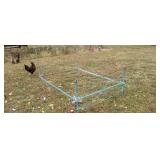 Old iron bed ( been cut down)