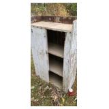 Old wood cabinet