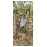 Tractor tire chains.