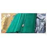 Green crush velvet cushions.