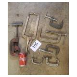 C-Clamps, Welding clamp, Ridgid pipe cutter