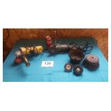 Elec. grinders including Dewalt