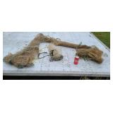 Seining net and fish net