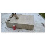 Aluminium boat gas tank