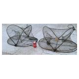 Two fish traps.