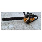 Poulan Pro chain saw runs.