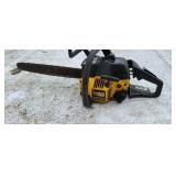 Pouland Pro chain saw runs.