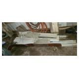 Pile of scrap aluminum.