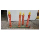 Noel Candle Stick Blow Molds