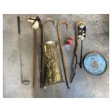 Umbrella Stand, Walking Canes, Stick Horse