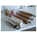 PAMPERED CHEF, Butter Molds, ROLLING PINS