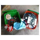 2 TOTES FULL CHRISTMAS