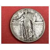 1925 Standing Liberty Silver Quarter