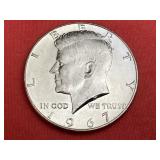 1967 Kennedy Silver Half Dollar
