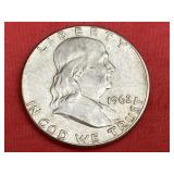 1962 Franklin Silver Half Dollar
