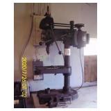 VINTAGE ELECTRIC DRILL PRESS, TESTED &