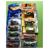 9) MATCHBOX & HOTWHEELS CARS UNOPENED
