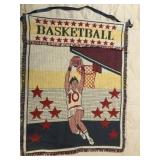 3 TAPESTRIES 22 1/2" X 28" BASKETBALL 1996