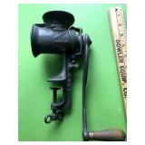 VINTAGE MEAT GRINDER & IRON