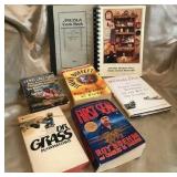 MYSTERY BOOKS, COOKBOOKS