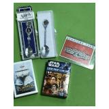COLLECTIBLE PLAYING CARDS, SOUVENIR SPOONS