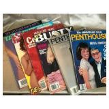 6 VINTAGE ADULT MAGAZINES