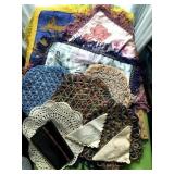VINTAGE SILK PILLOWCOVERS, HANDMADE DOILIES & MORE