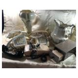 CROCUS VASE, TELEPHONES, PITCHER AND MORE