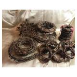 GRAPE VINE WREATHS