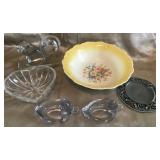 SQUIRREL PAPERWEIGHT, DUCK DISHES,