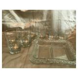 MONOGRAMMED GLASSES MPG & STANDARD OIL