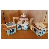 COTTAGE WARE INDIVIDUAL TEA SET JAPAN