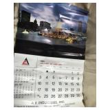 HUGE LOT OF ASSORTED CALENDAR PAGES WITH