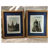 VINTAGE PICTURES, VERY  WELL FRAMED