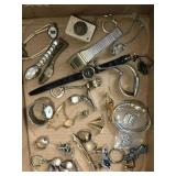 VINTAGE WATCHES, CUFF LINKS, TIE BARS, &