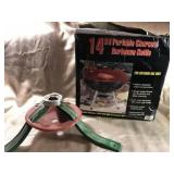 NEW PORTABLE CHARCOAL GRILL IN BOX