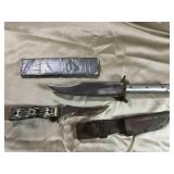 UNKNOW STRAIGHT BLADE KNIVES