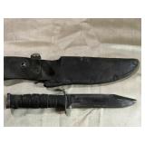 FIGHTING KNIFE W/SHEATH