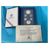 1987 Silver Dollar Prestige Set