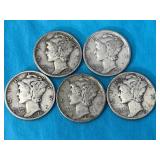 Mercury Silver Dimes