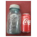 #13 Ball Mason Jar with Zink Lid