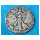 1940 Walking Liberty Silver Half Dollar