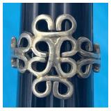 Sz.7.5 Sterling Silver Ring 4.00 Grams