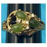 Sz.9 Sterling Silver Ring 6.06 Grams