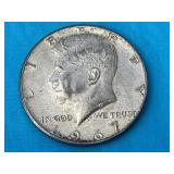 1967 Kennedy Silver Half Dollar