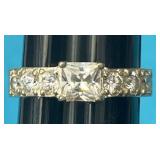 Sz.7 Sterling Silver Ring 4.00 Grams